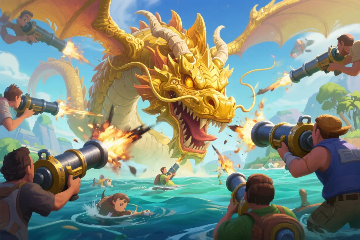 捕鱼大亨BOSS打法