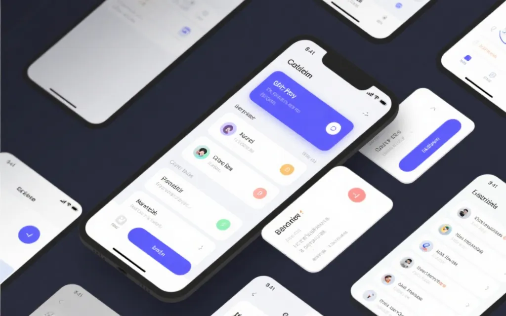 系统交互与页面布局示意